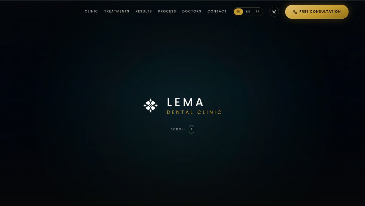 Startseite von Lema Clinic