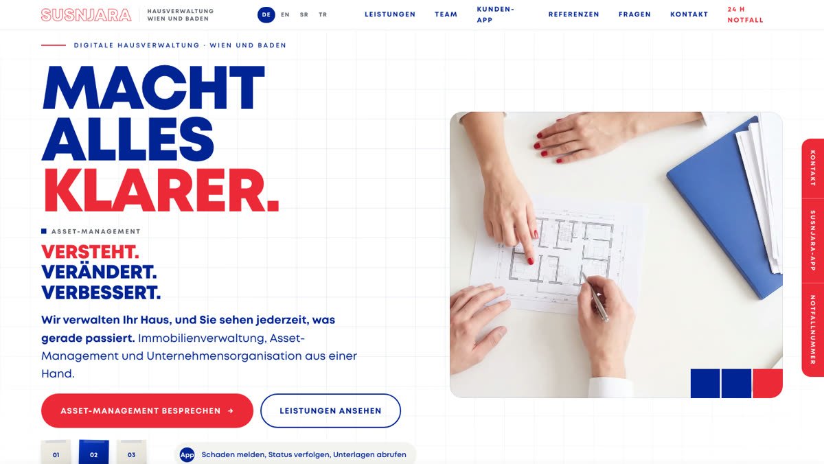 Startseite von Susnjara